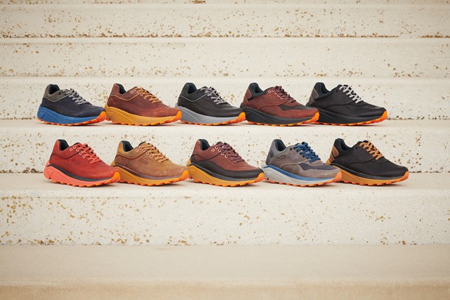 afbeelding van alle Duca-wandelschoenen.