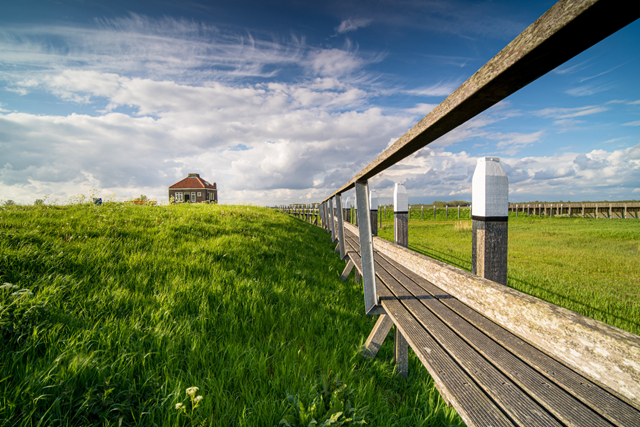 Wandelroute Schokland Vluchthavenroute Palenscherm