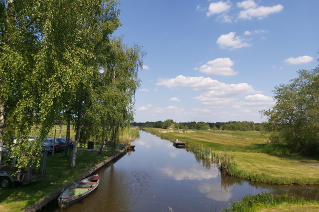 Wandelroute Weerribben Wieden Rietwandeling Vogelkijkhut Kooibomenpad