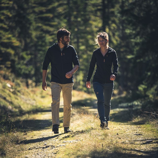 Afbeelding wandelaars met lage wandelschoenen