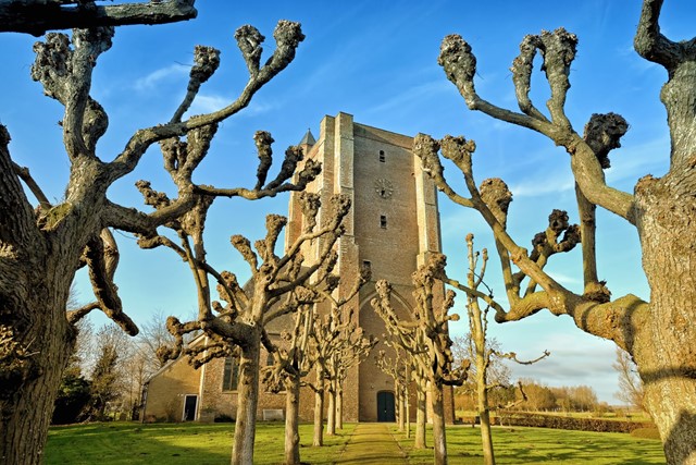 Wandelen in de kleinste steden in Nederland; Sint Anna Ter Muiden.