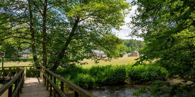 Wandelroute Wallonië-Ardennen: Het 'Boekendorp' Redu. (Foto: @ Rita Photographie)