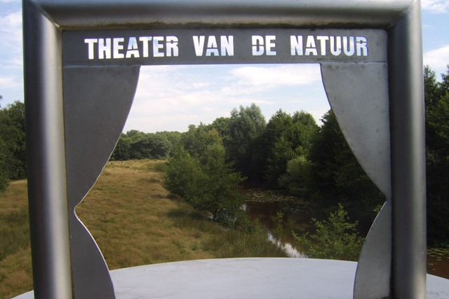 uitkijkpunt Theater van de Natuur bij de Ruiten Aa.