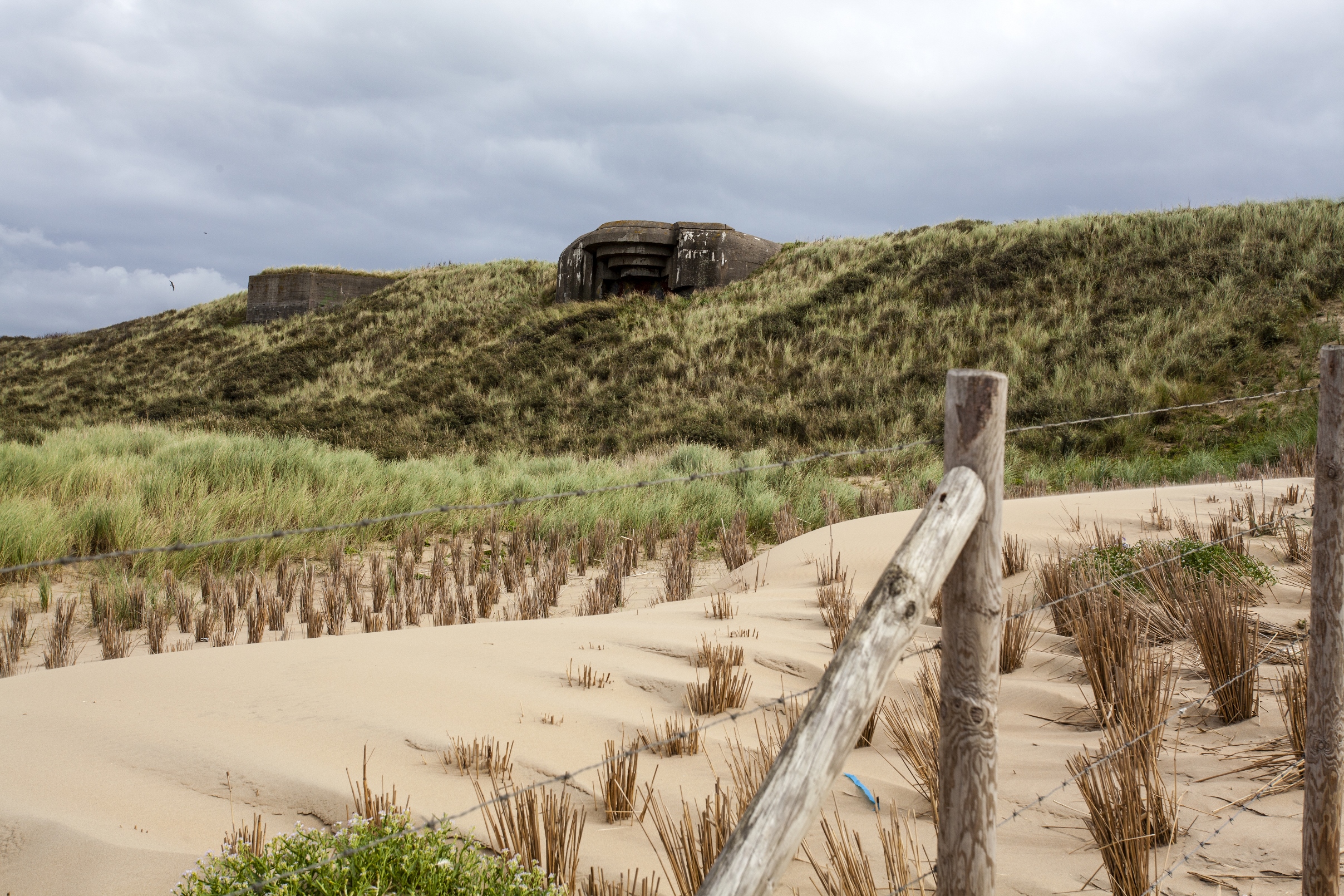 Bunkers van de Atlantikwall bij Scheveningen