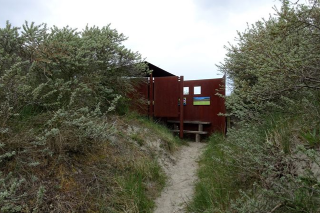 Wandelroute Neeltje Jans Duinlandschap Kijkscherm