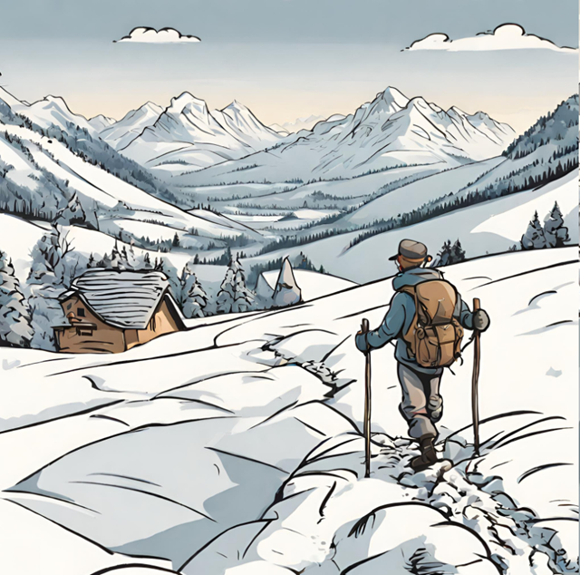 Het Echte Werk Maak Kans Op Het Ultieme Winterwandelavontuur