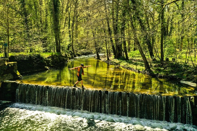 Maternacher Fiels riviertje de Syre