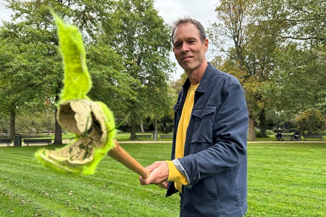 Plandelman ontmoet een verstokte uitvinder
