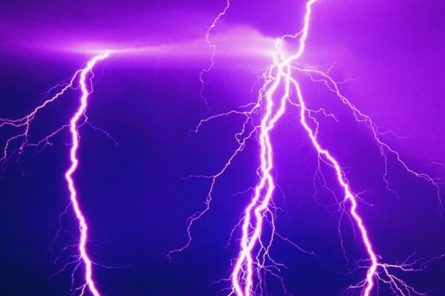 afbeelding van onweer