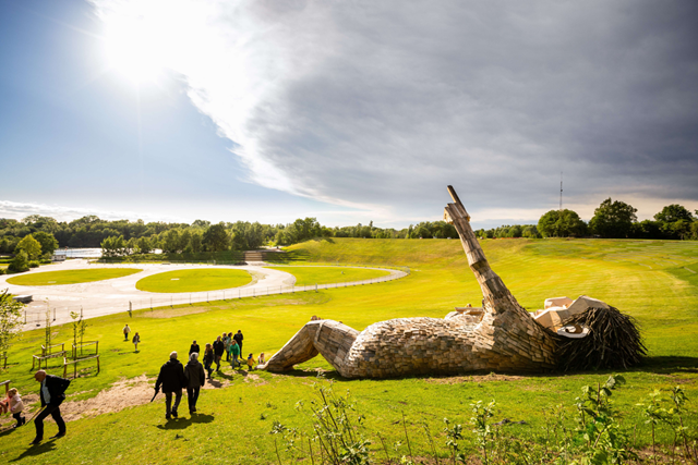 Wandelroute Belgie, Antwerpen Steenbakkerswandelroute Start In De Schorre