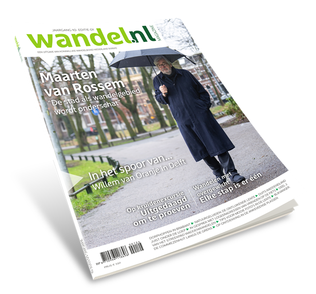 Nu in Magazine Wandel.nl: Maarten van Rossem, de gelukkige stadswandelaar