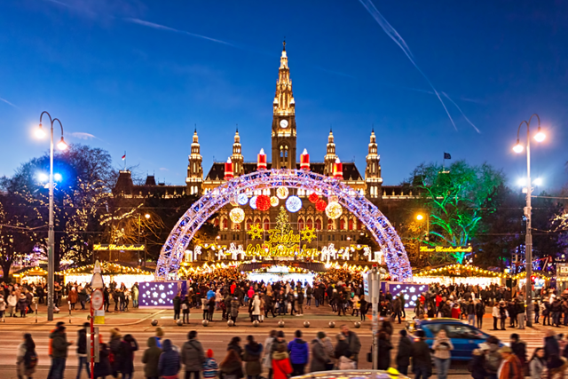 Kerstmarken In Europa Wenen