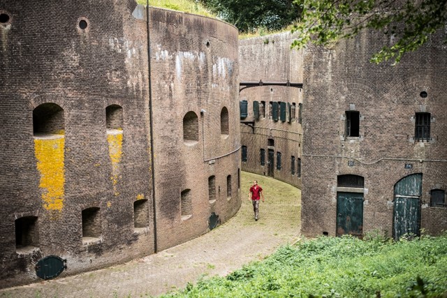 Wandelen door een Fort