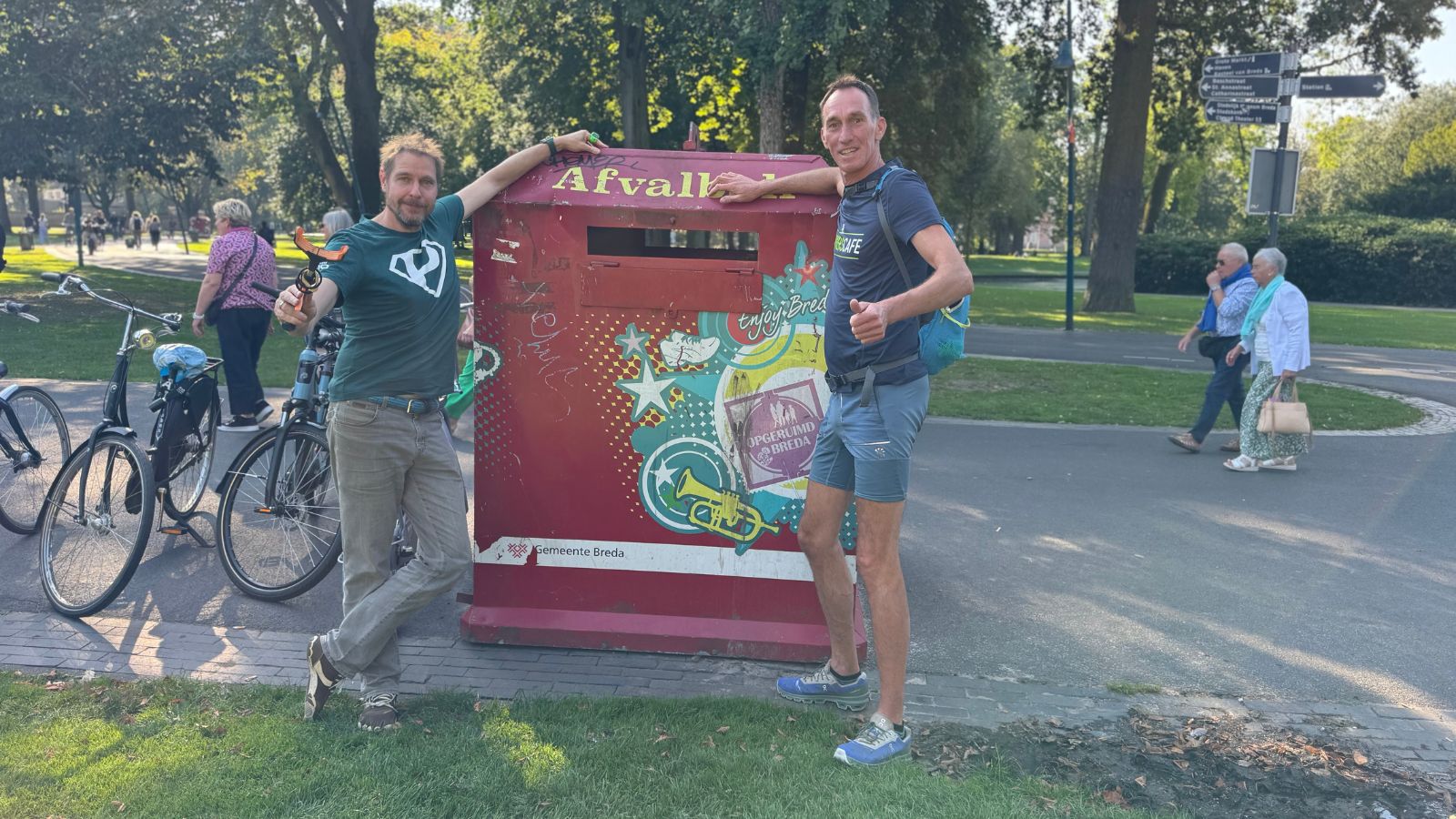 Plandelman ontmoet... de Running Man van Breda