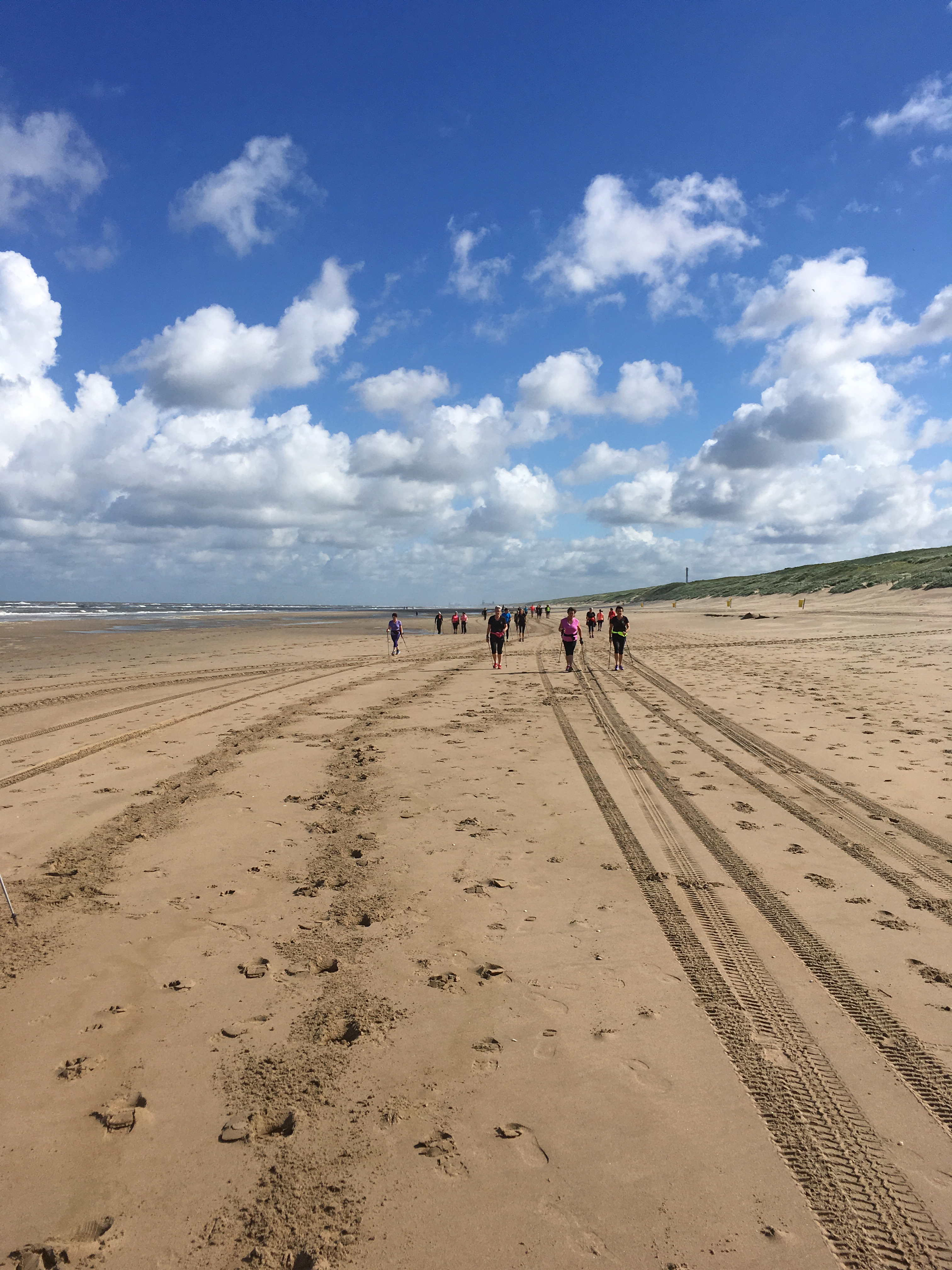 Route over het strand (Foto: ©Action4Vitality)