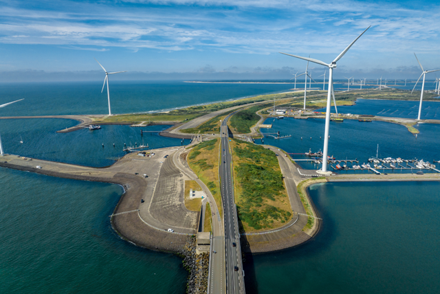 Wandelroute Neeltje Jans Duinlandschap Betonhaven