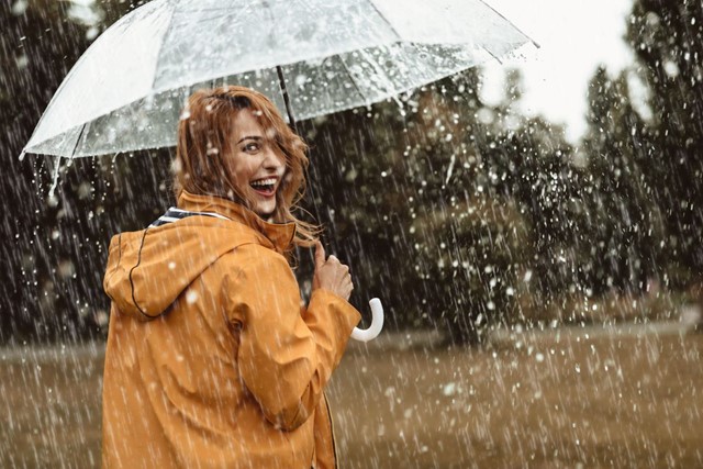 Tien Dingen Die Je Niet Tegen Een Wandelaar Moet Zeggen: Paraplu regen