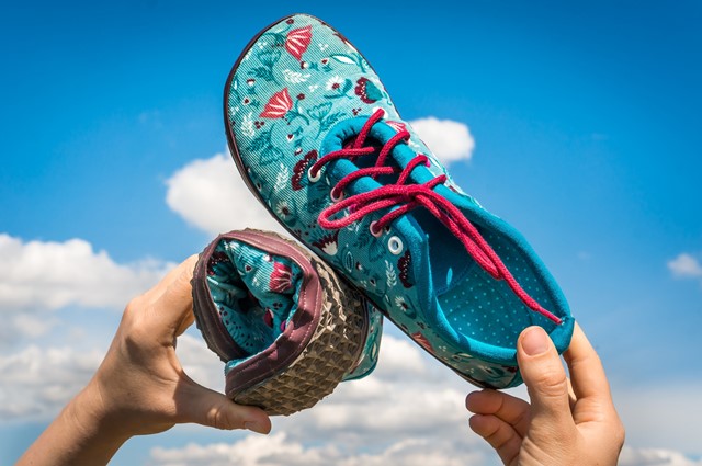 Minimalistische wandelschoenen