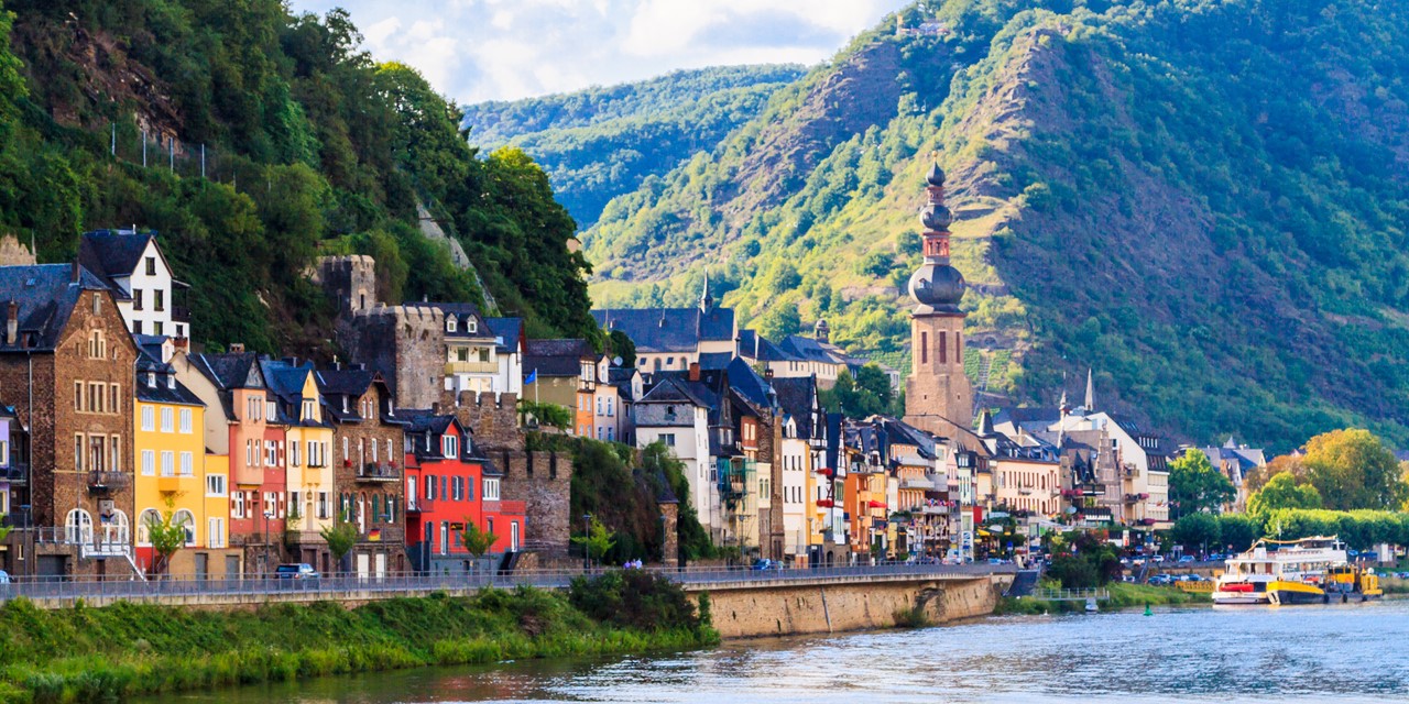 Cochem, stadje aan de Moezel