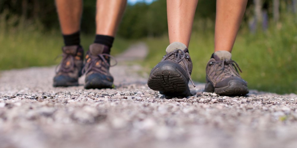 Wandelen Schoenen Benen