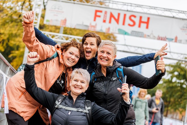 Finish Amsterdam City Walk