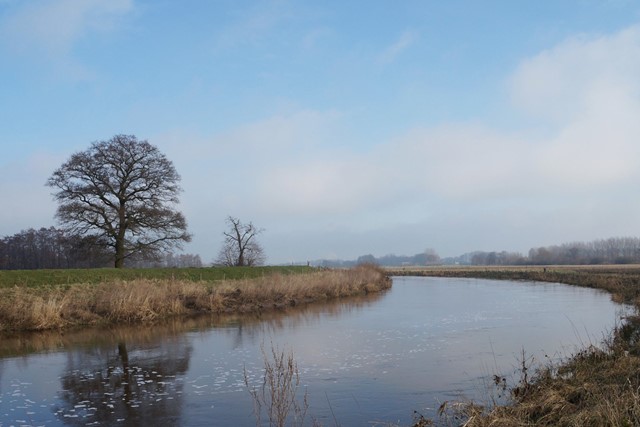 De Vecht op het Vechtdalpad.