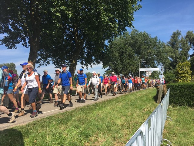 Wandelaars Via Vierdaagse