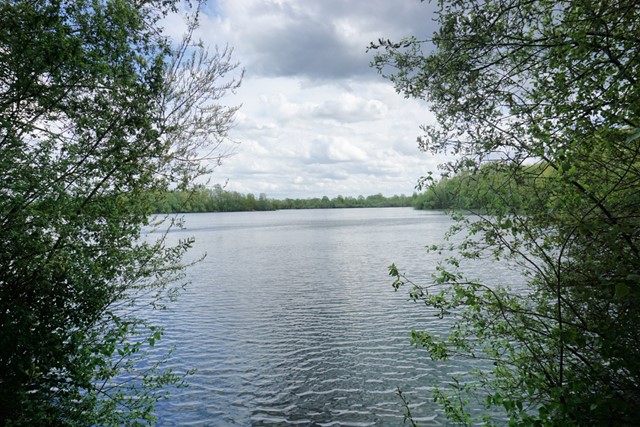 afbeelding van de voormalige leemputten.