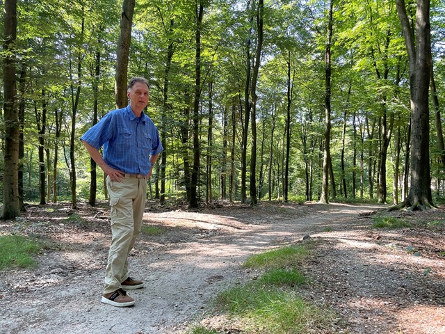 Wim Huijser: 'Ik ben een terugwandelaar', foto: Anton Damen
