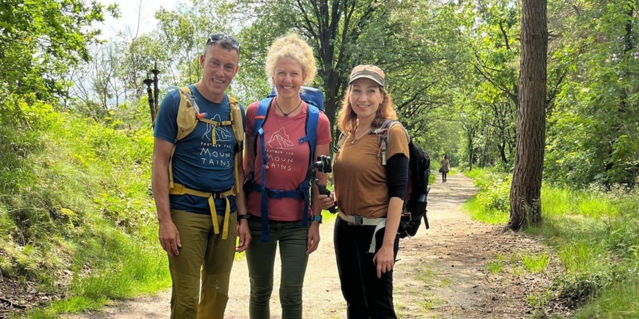 Wandelaar des Vaderlands: veilig op pad in de bergen; Lana met Jantiene en Allard