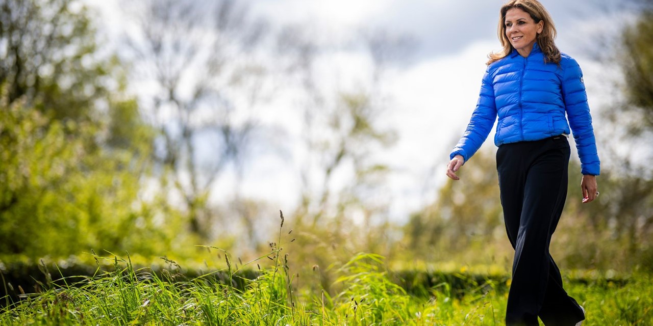 Nu in Magazine Wandel.nl: Leontien van Moorsel over 'haar' geliefde Zevenhuizerplas; Leontien wandelt door het groen