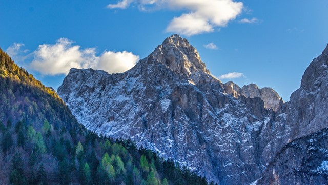 Gebergte in Slovenië